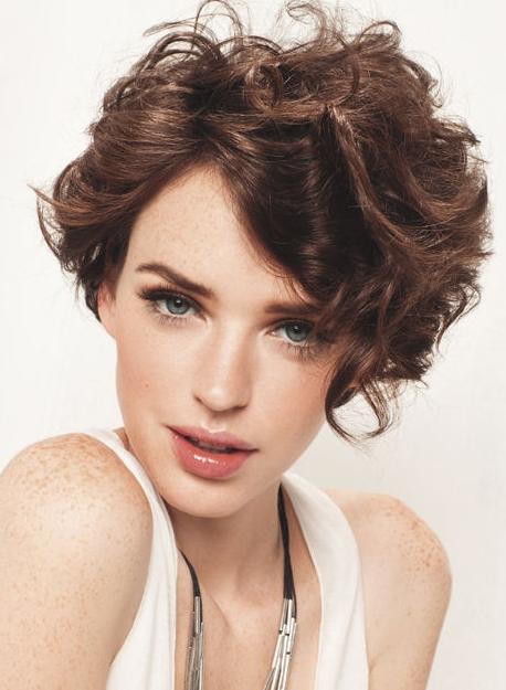 Trendy-Short-Curly-Brown-Haircuts
