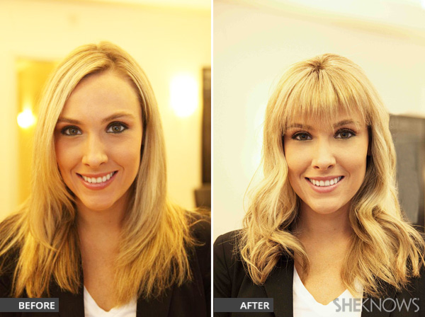 before-and-after-picture-featuring-clip-in-bang-piece