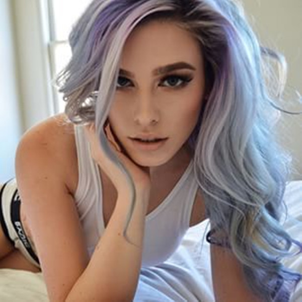 Silver-hair-with-the-hottest-pastel-rainbow-colors-this-slightly-wavy-hairstyle-is-fabulous