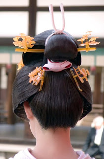 Традиционные прически Японии
