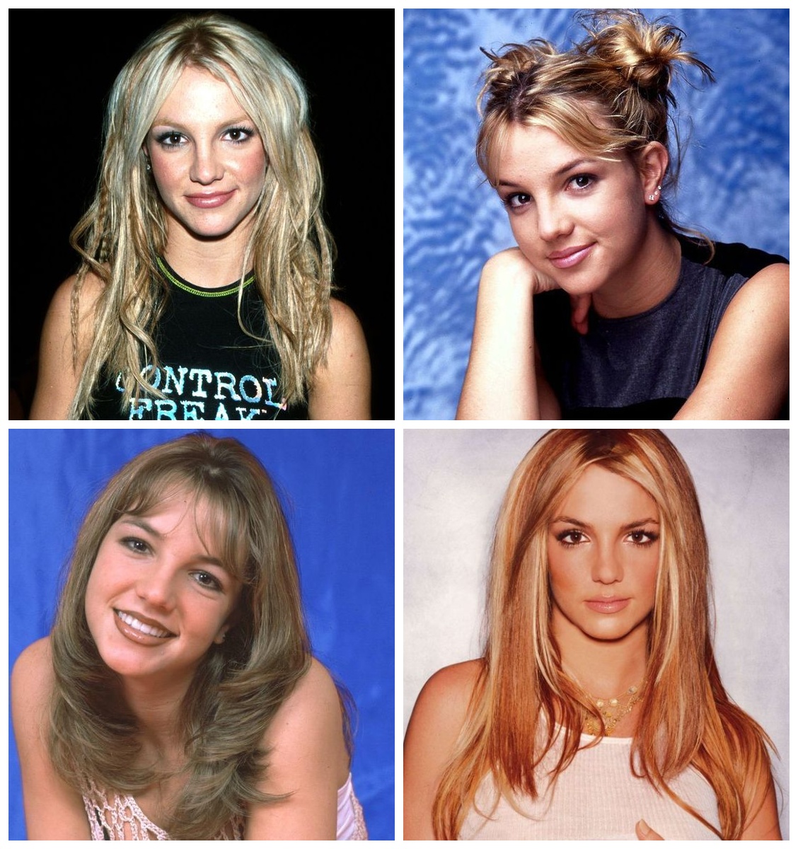 Причёски Бритни Спирс в 2000х